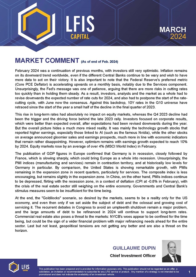 Market comment march 2024